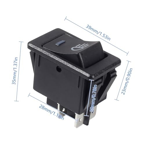 8pcs Replacement Fog Light Toggle Switch DC 12V 35A LED Fog Light Toggle