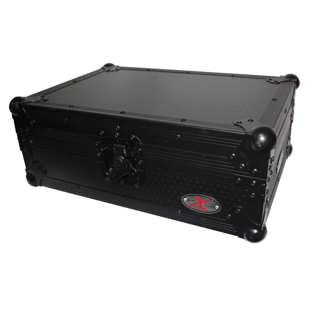 ProX XS-CD Large Format Tabletop CD/CDJ Player Flight Case Pair - Black