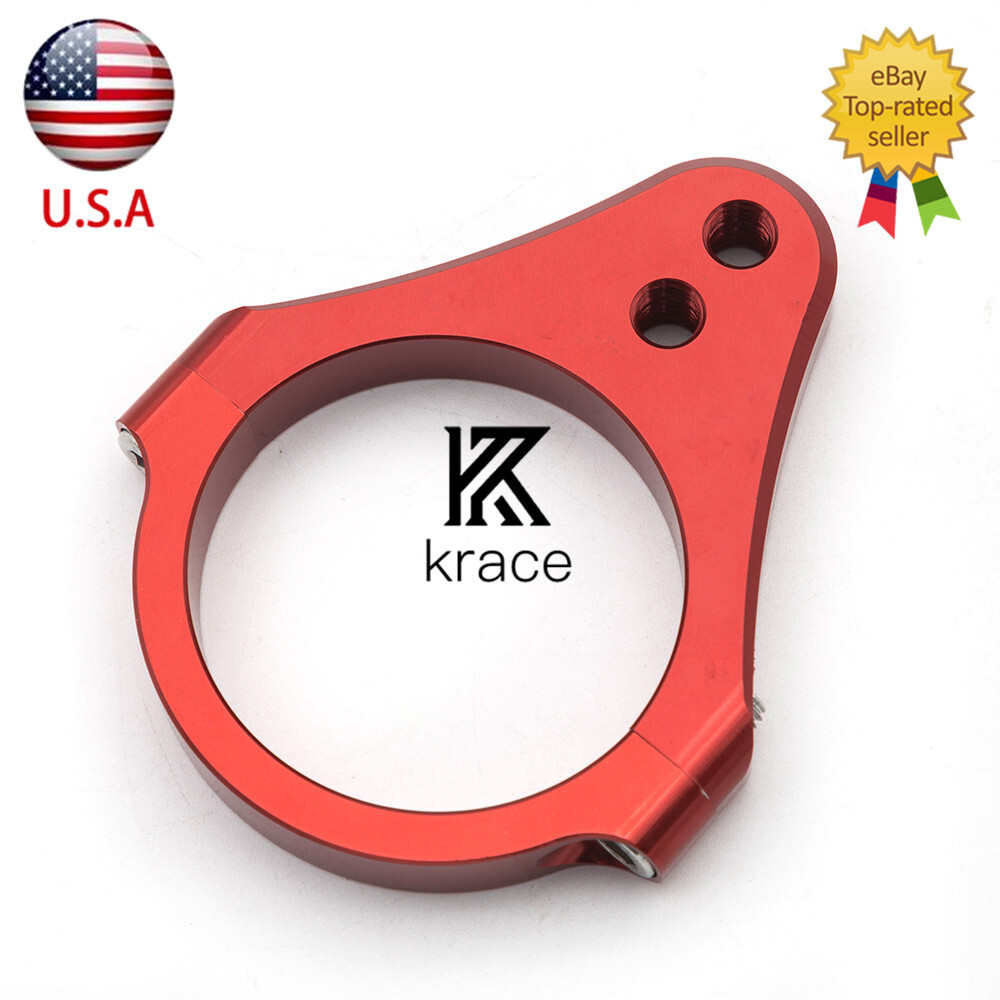 50mm Front Universal Motorcycle CNC Steering Damper Fork Frame Mount Clamp 1pcs