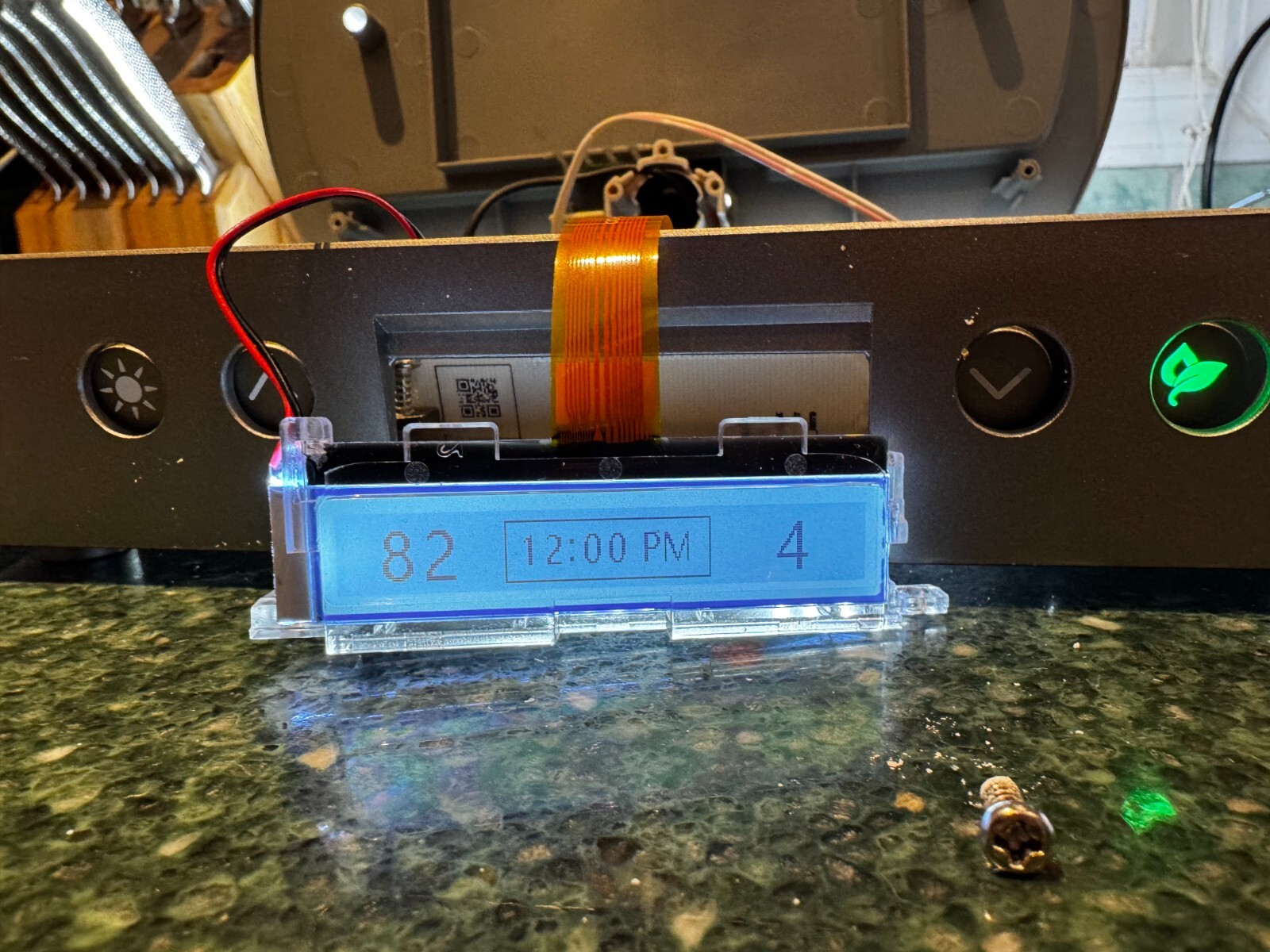 Aerogarden  Harvest Elite Replacement LCD Screen 25632 Monochrome