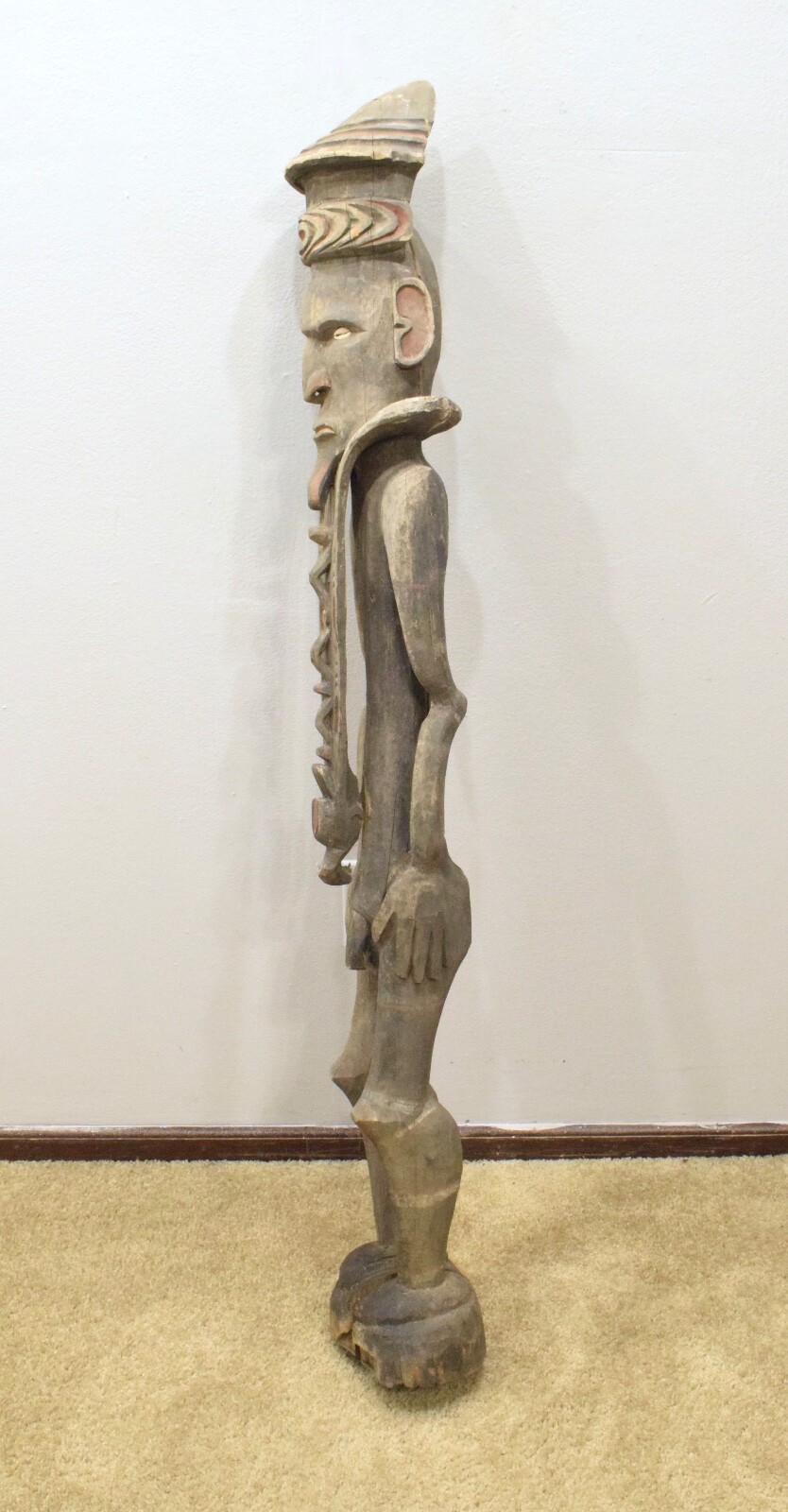 Papua New Guinea Wood Statue Kaminabit VIllage