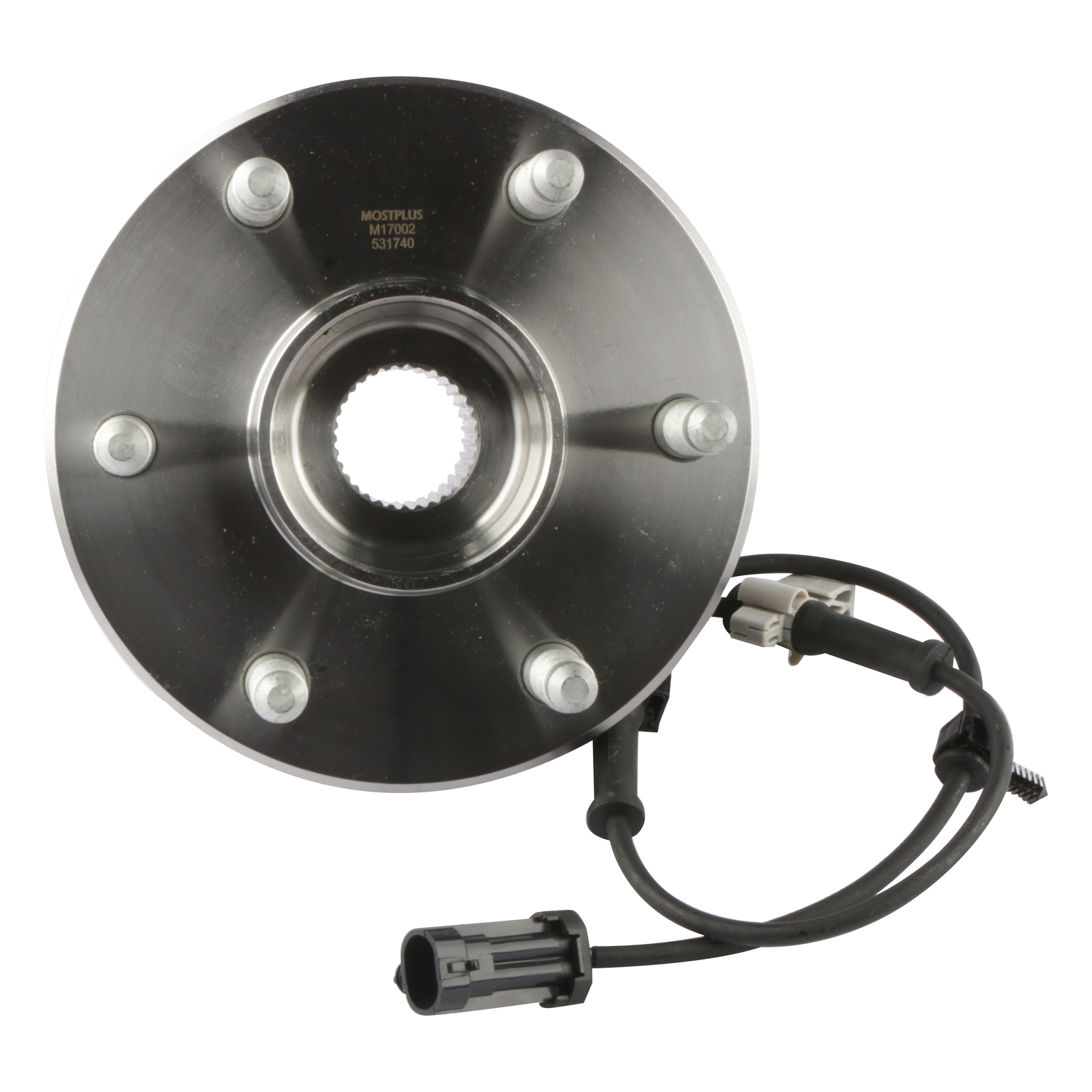 2 Pcs Front Wheel Hub Bearing Assembly w/ ABS for Chevy GMC Truck 4X4 4WD New