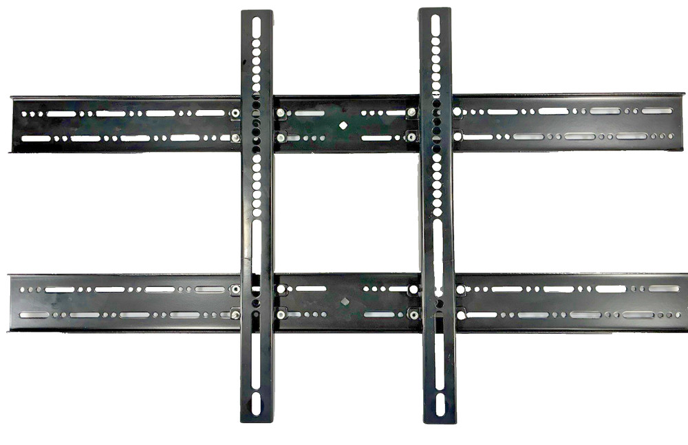 Universal Flat Panel Interface 65" TV Tall Bracket Black 37”x21.5”