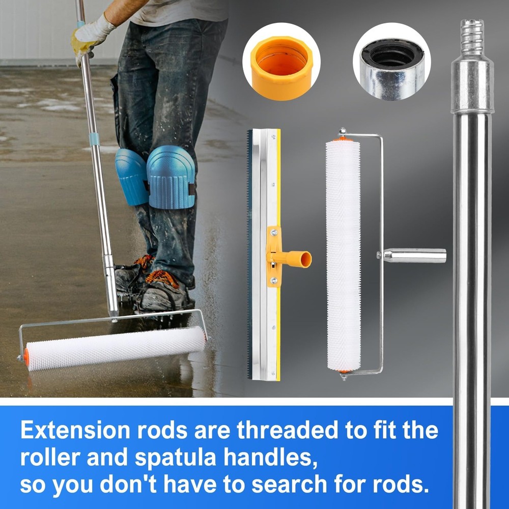 BTYCityMao Upgraded Self-Levelling Cement Tool Kit - Floor Large, Multicolor
