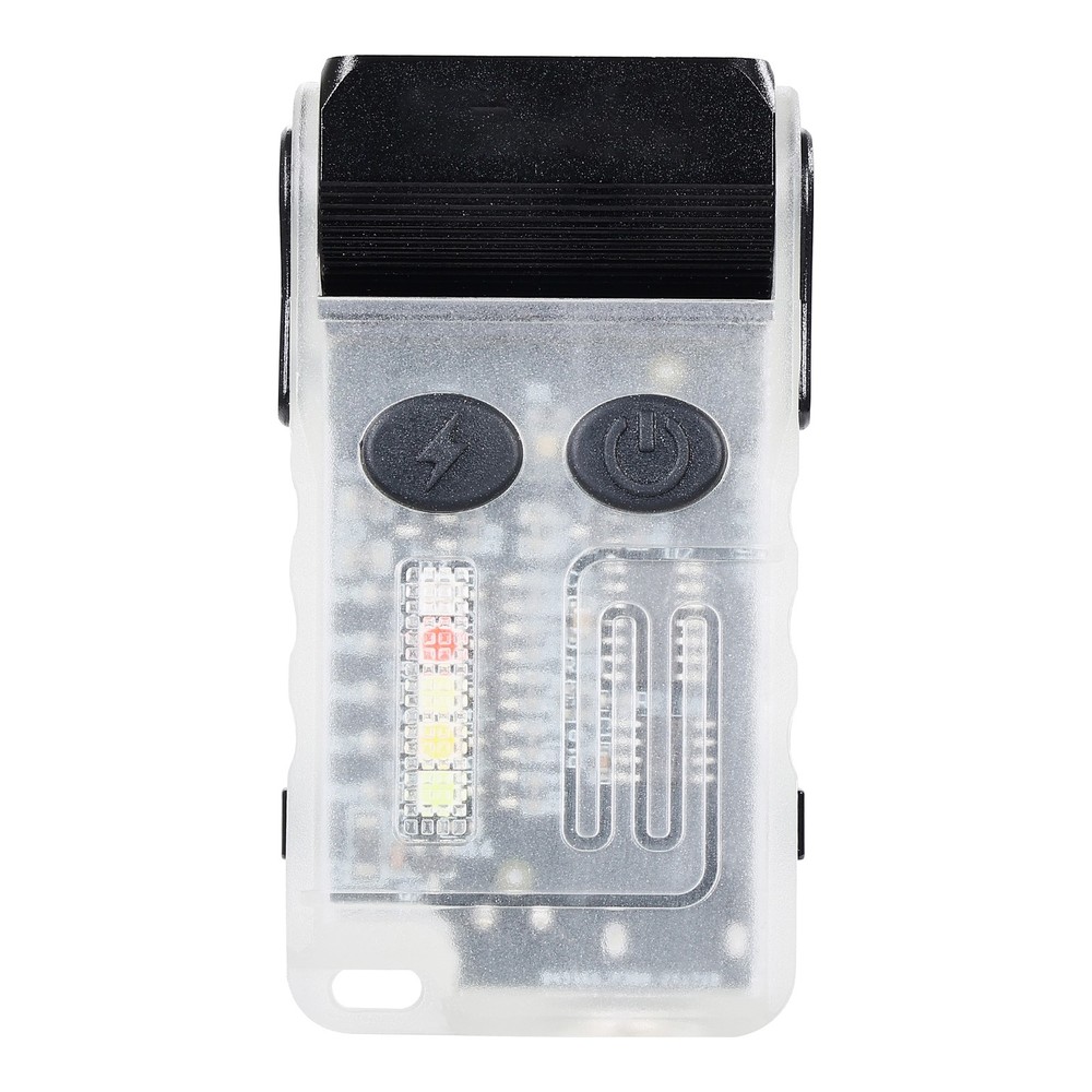 Rechargeable Keychain Flashlight Mini LED Flashlight with Clip & Magnetic Tail