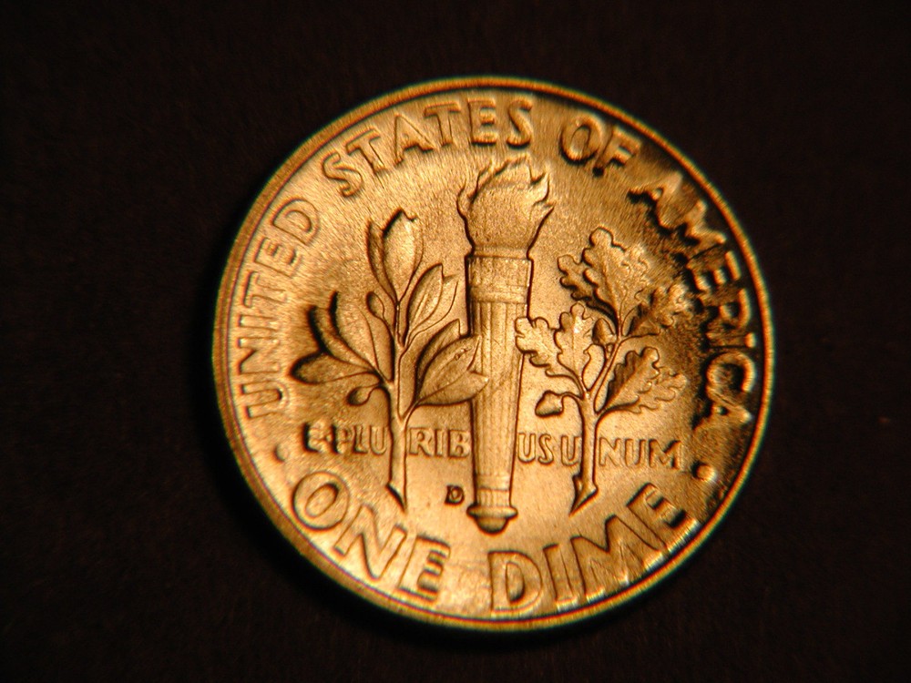 1947-D Roosevelt Dime BU uncirculated !