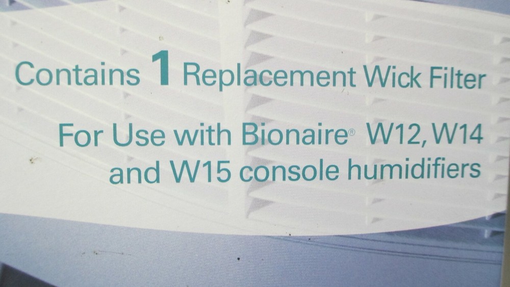 Bionaire, BWF1500, Humidifier Wick Filter