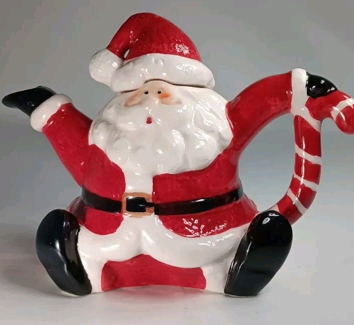 Santa Tea Pot Ho Ho Ho!