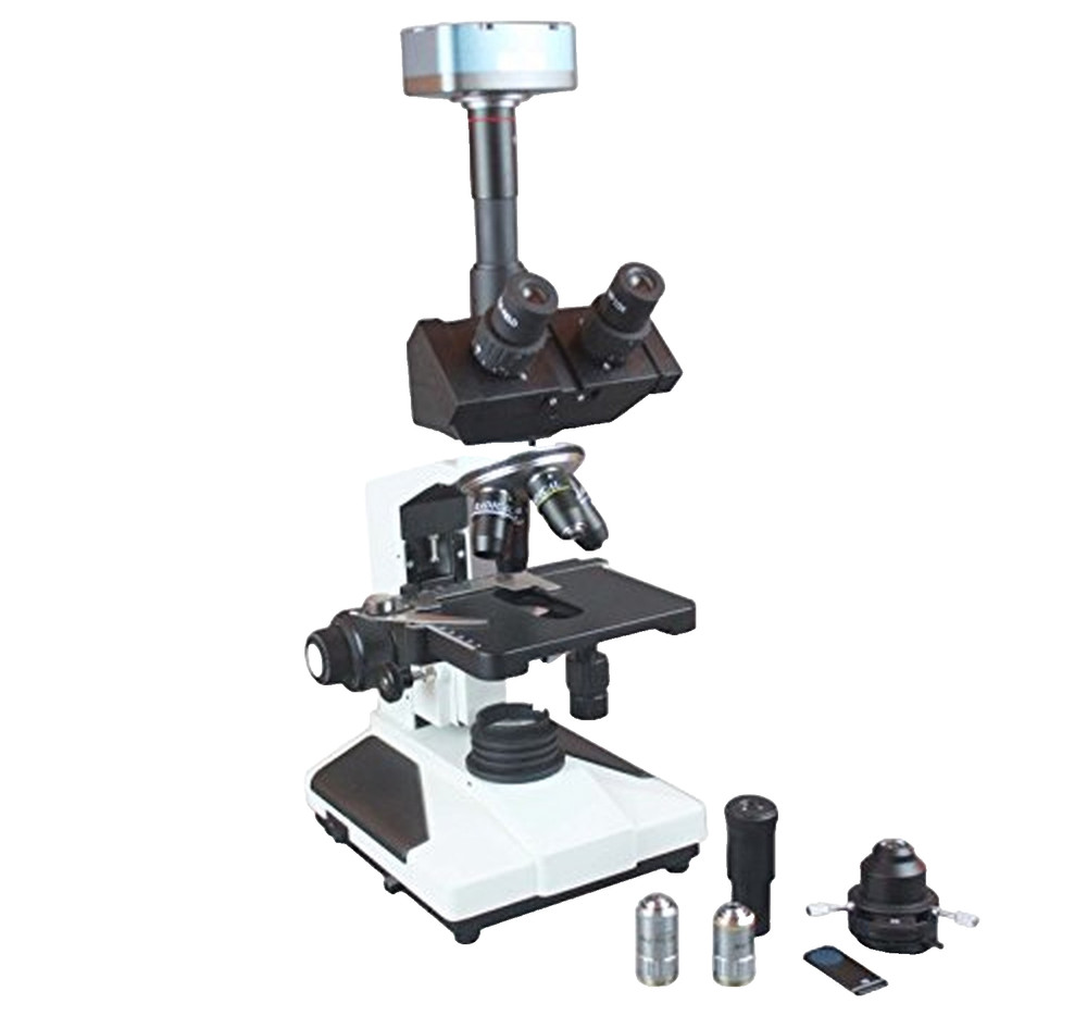 Laboratory Phase Contrast Microscope w 5MP Cam for Semen, Veterinary , PCM Use
