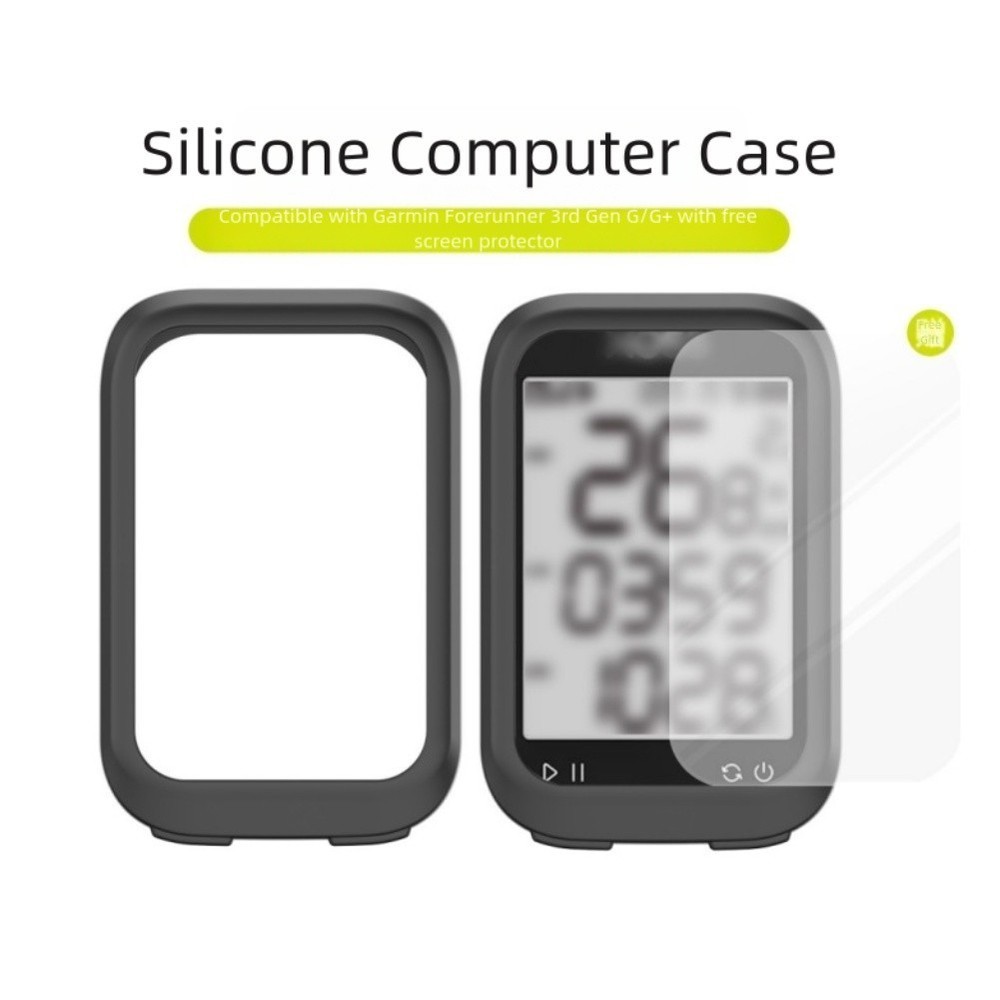 Soft Silicone Case for Gen3 Cycling Computer with HD Screen Protection
