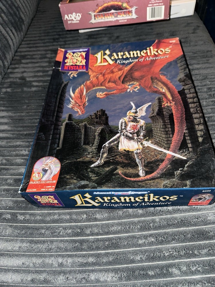 Advanced Dungeons And Dragons Karameikos Box Set + Cd