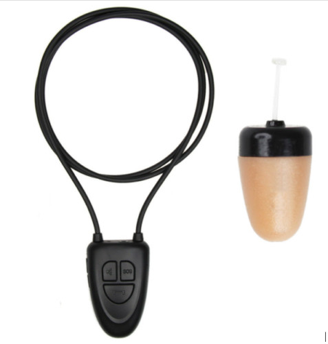 Spy Earpiece Invisible Mini Bluetooth Neck Loop Wireless Earbud Mobile Phone