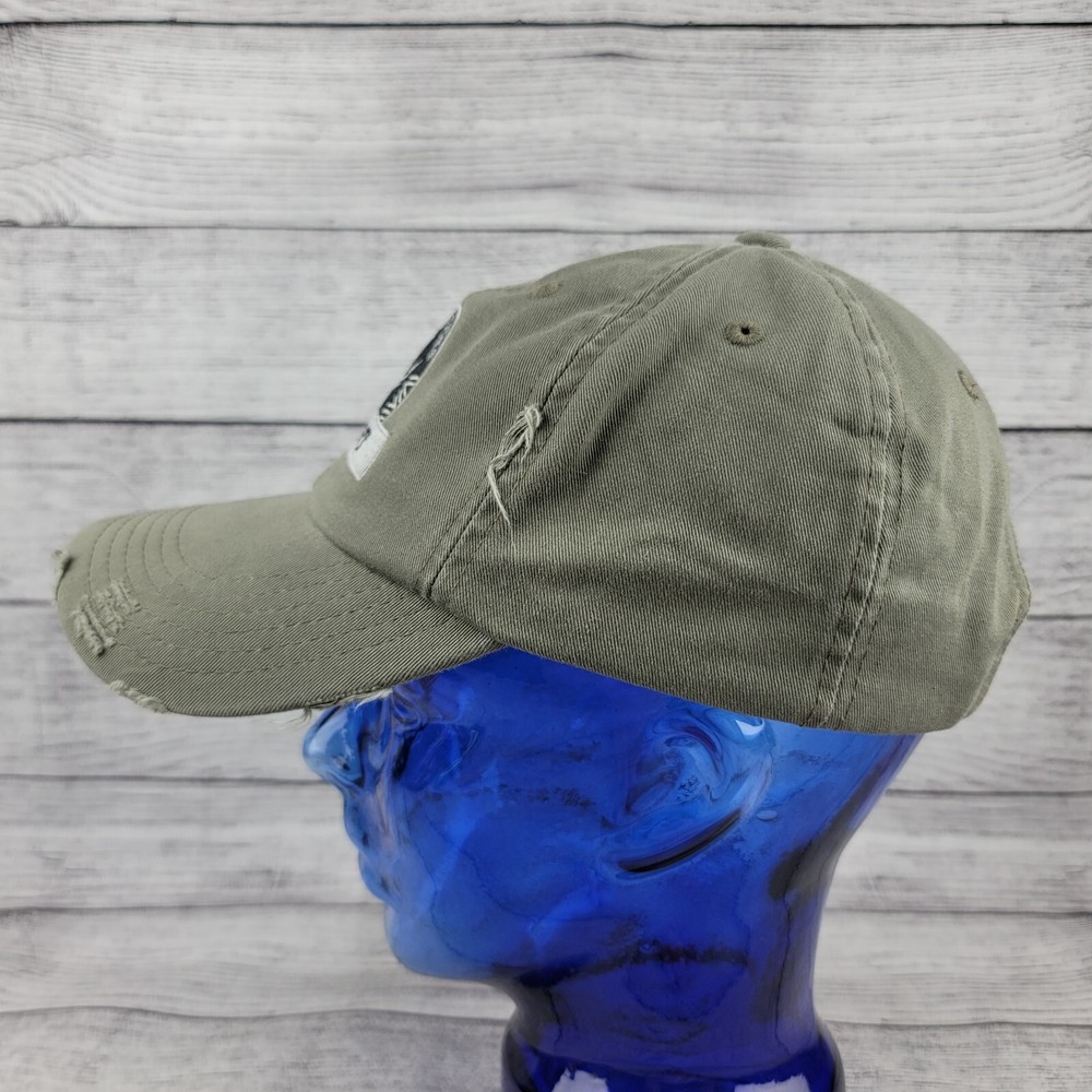 US Air Force CMSGT District Hat Distressed