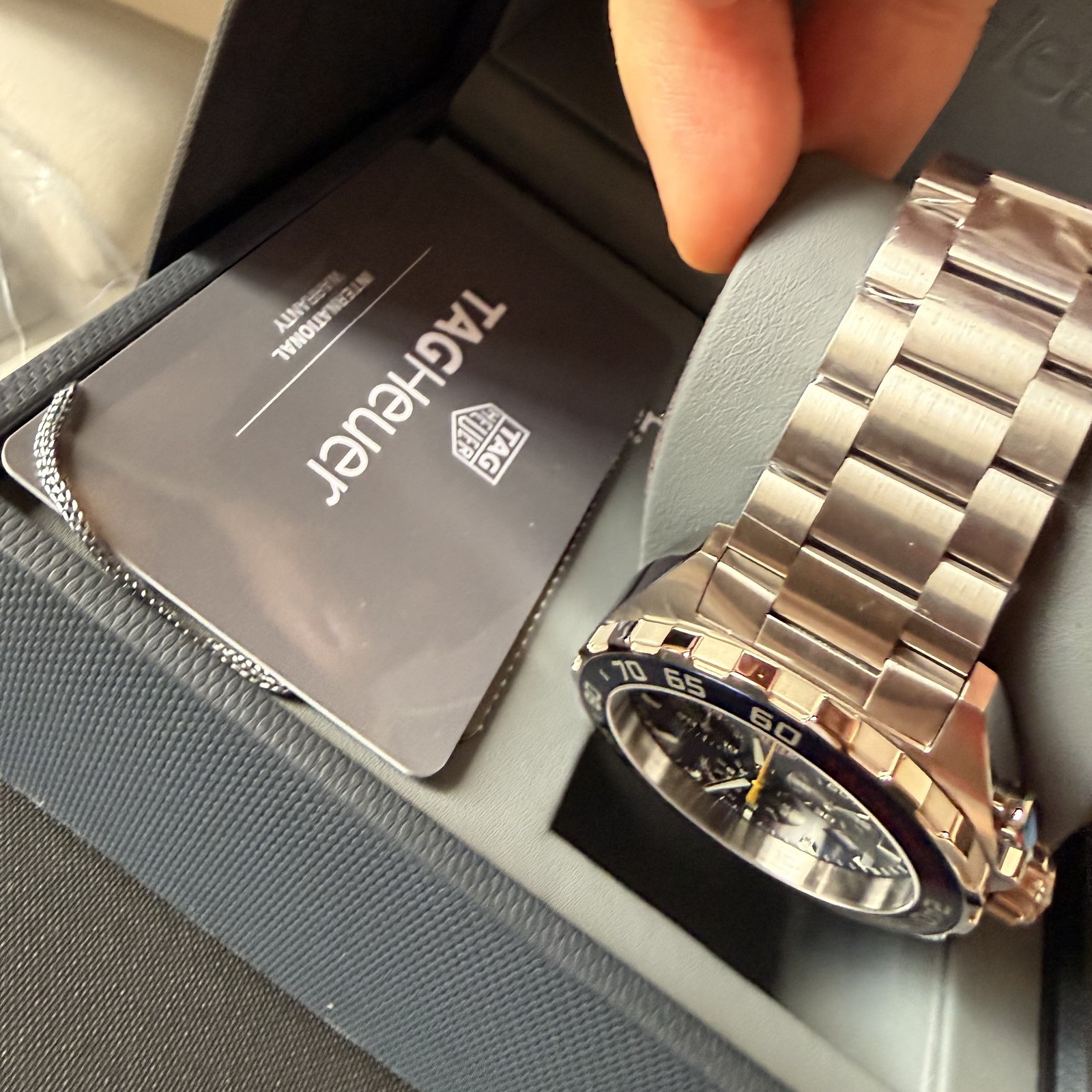 TAGHEUER Formula 1 43m Men's Watch Quartz Chronograph CAZ101AB.BA0842 Blue