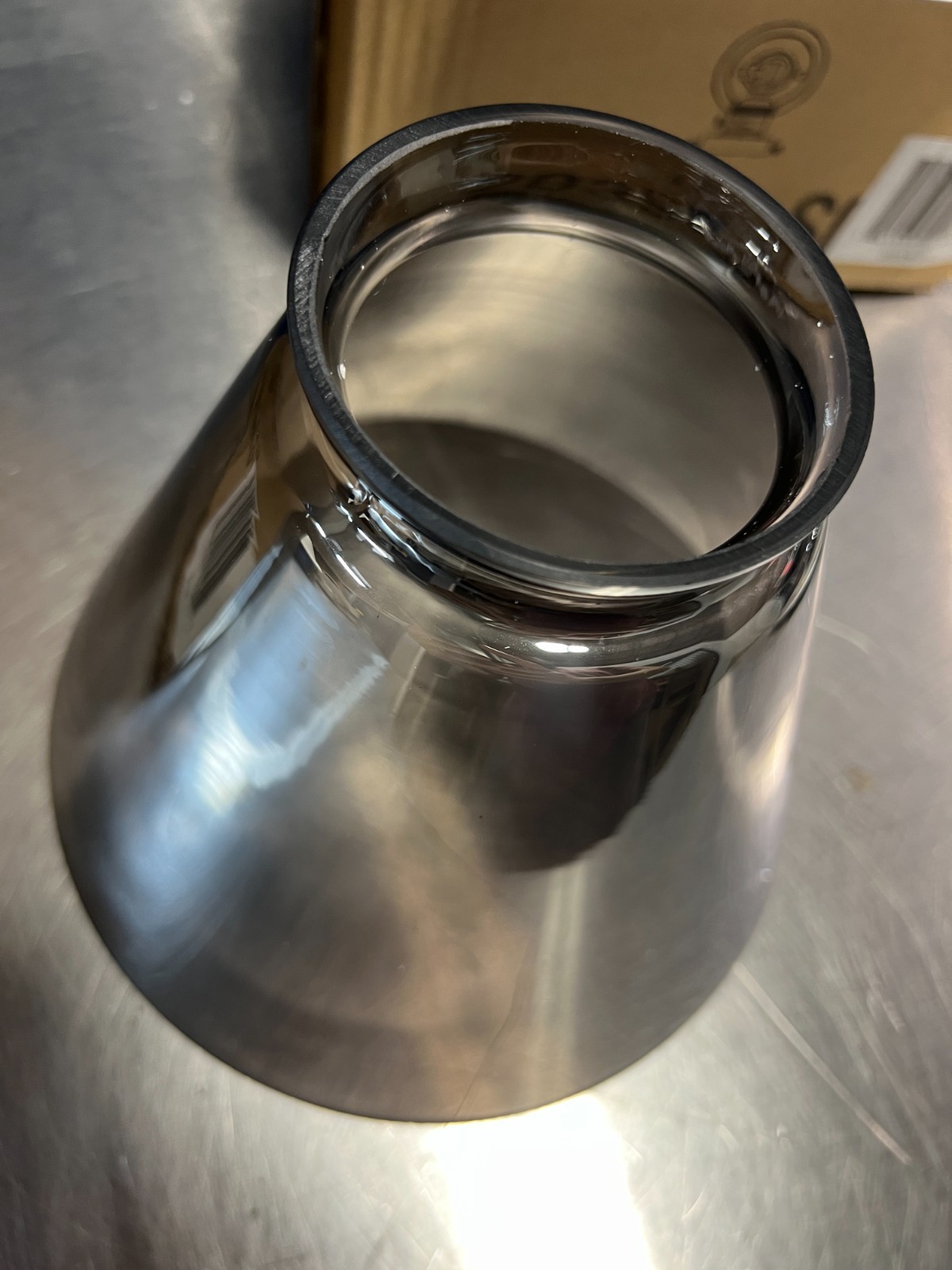 Innovations 43 Large Cone 1-Lt Sconce w/Switch, S Gold/Plated SM - 203SW-SG-G43