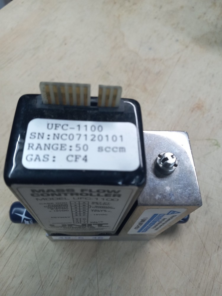 Unit UFC-1100 Mass Flow Controller 50 SCCM GAS CF4
