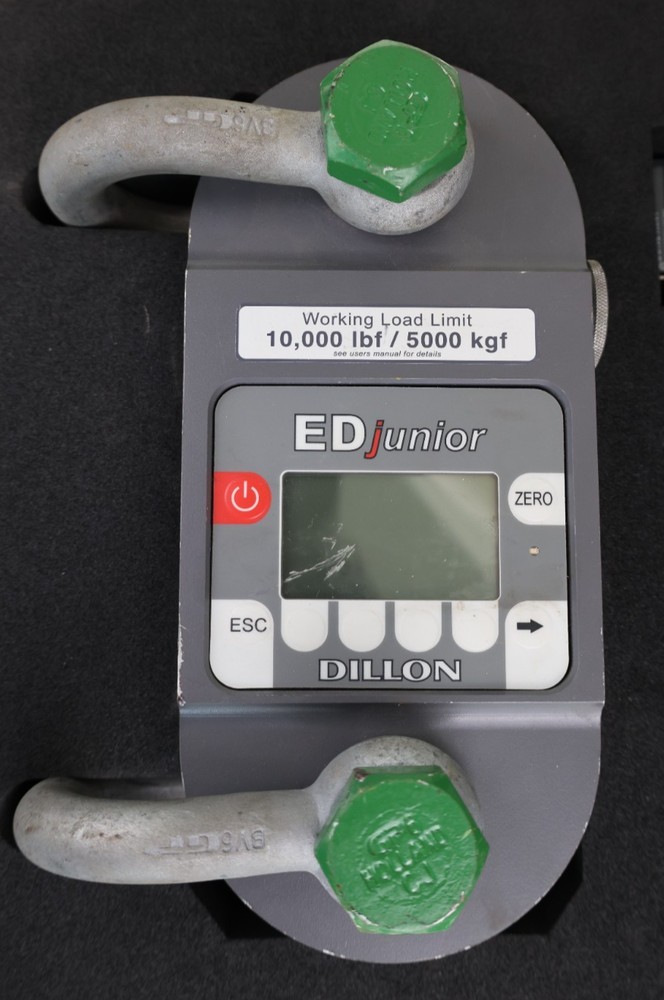 Dillon EDjunior Industrial Load sensor (10,000lbs) with case