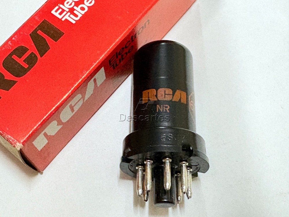 1pc – RCA 6SJ7 Vacuum Tube – Black Metal – NIB New In Box USA Made