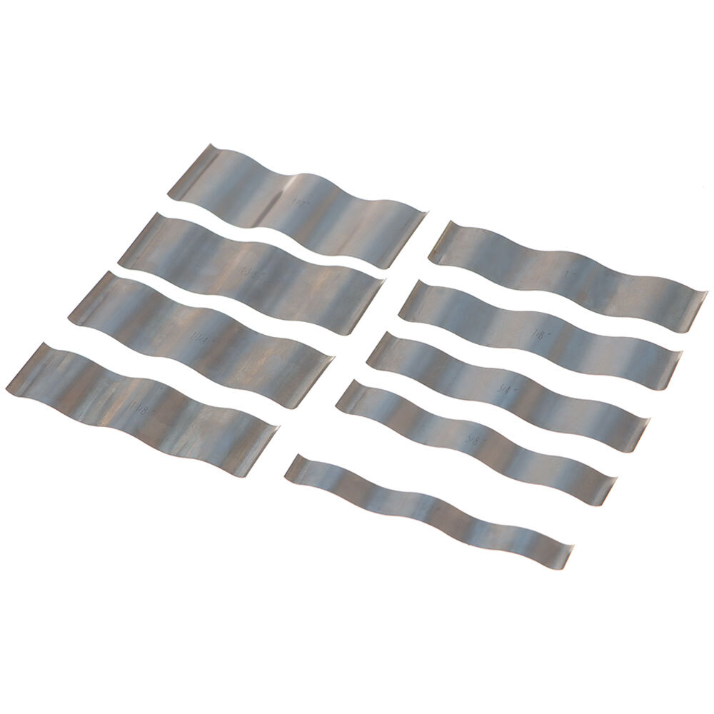 9 Pair 18Pcs Precise 1/8" Wavy Hardened Steel Parallel Parallels .0002"
