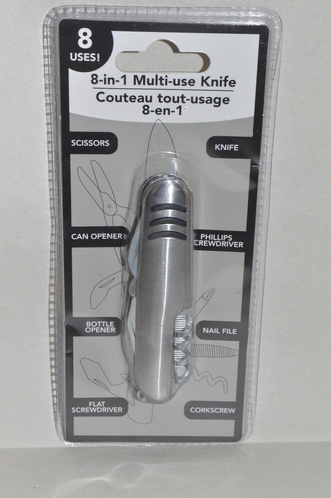 toy hobby tool multi-tool 8-in-1 multi-use folding pocket knife 3.5"