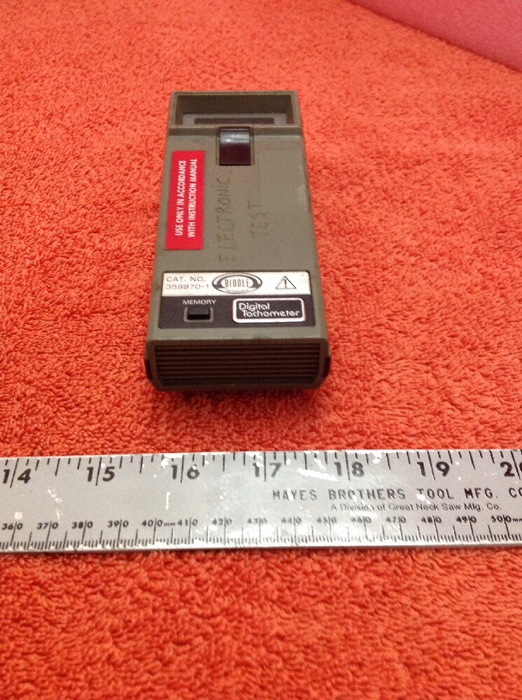 Biddle Digital Tachometer 359970-1