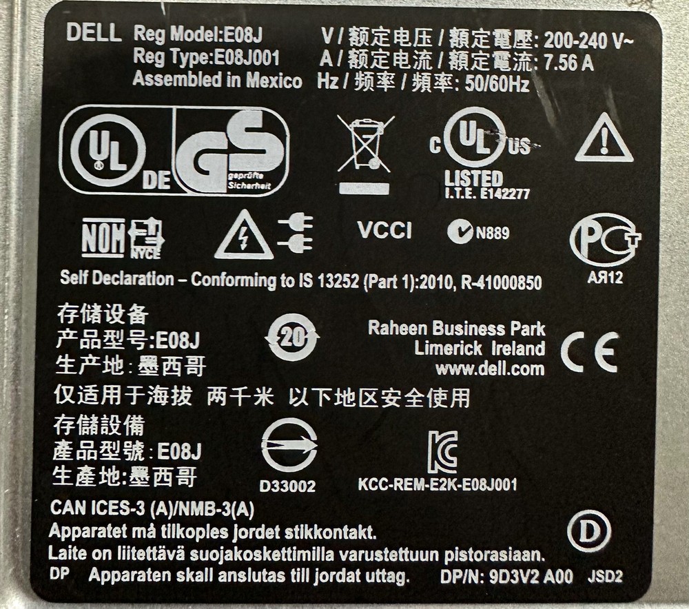 DELL POWERVAULT MD3460: storage array |010-6213301