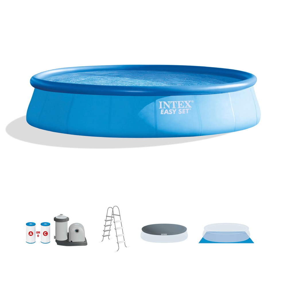 Intex Easy Set Up Inflatable Swimming Pool with Filter Pump