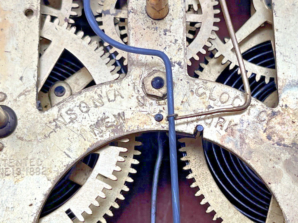 Antique Ansonia Project Wall Clock (0234)