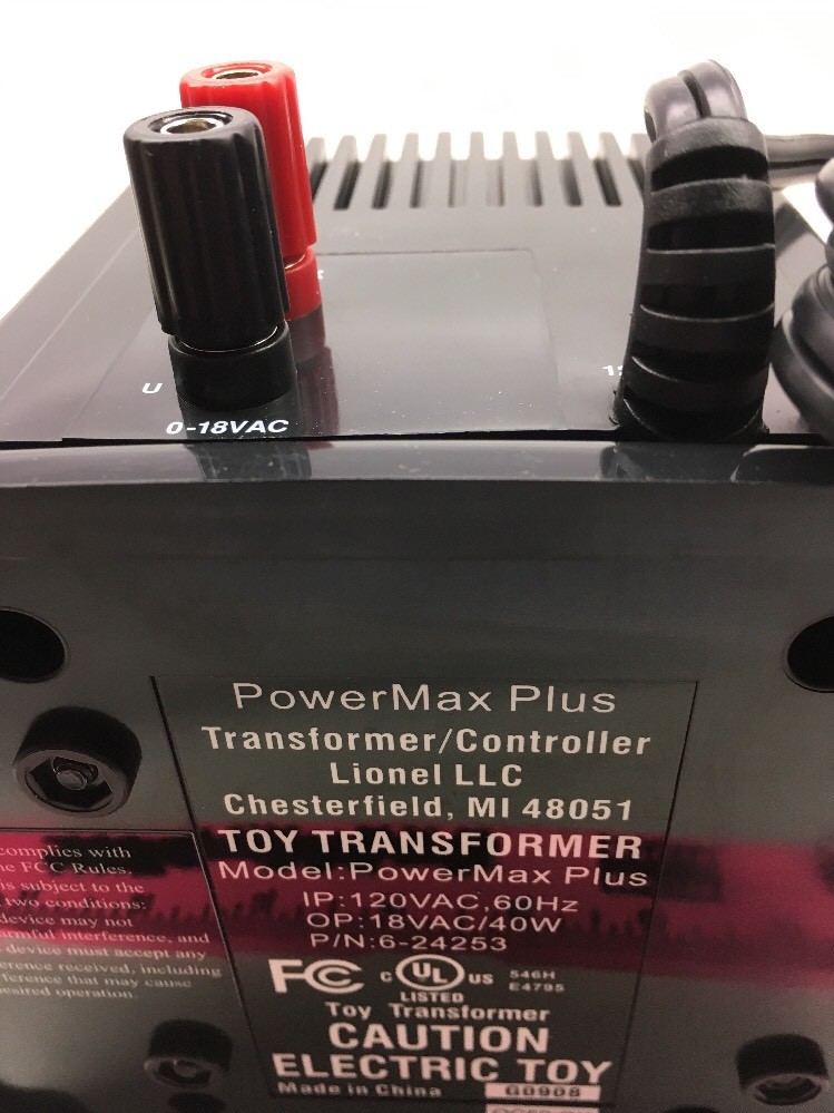 Lionel 6-81495 40w Powermax transformer