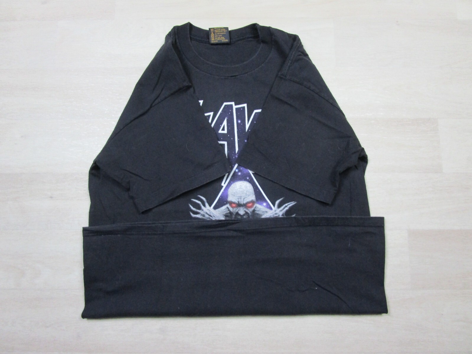 Vintage Slayer Band T Shirt (L) 1990's 2-Sided Brockum USA Devine Intervention