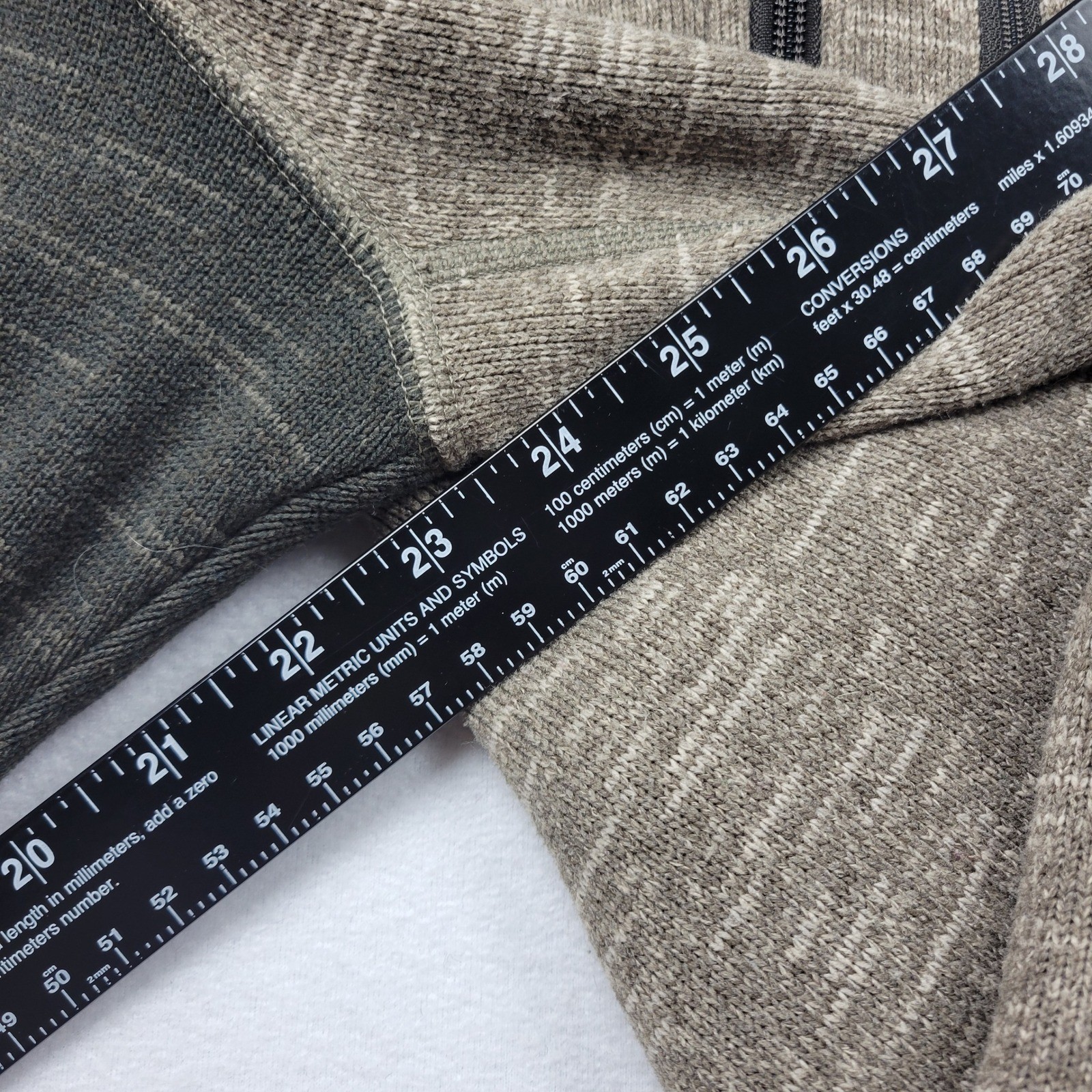 Patagonia Mens Better Sweater 1/4 Zip Medium Fleece Pullover Two Tone Fleece