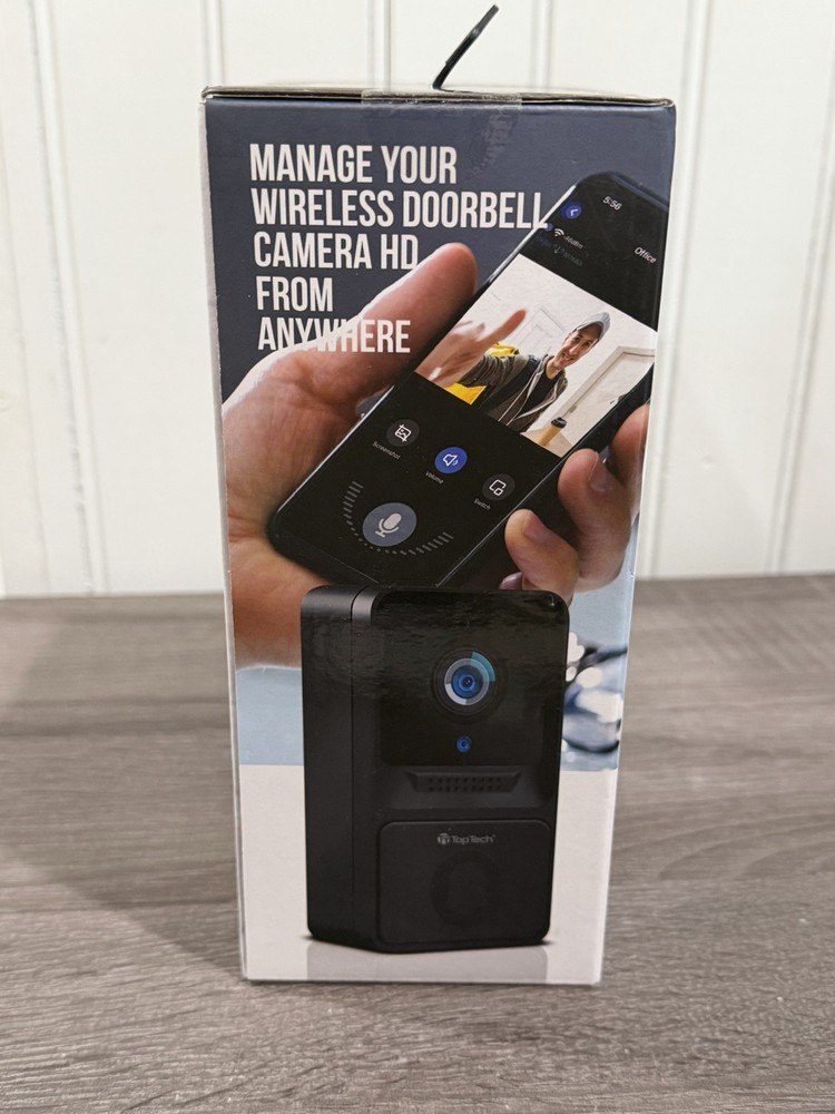 Wireless HD Doorbell Camera - App Store Or Google Play! 🎥