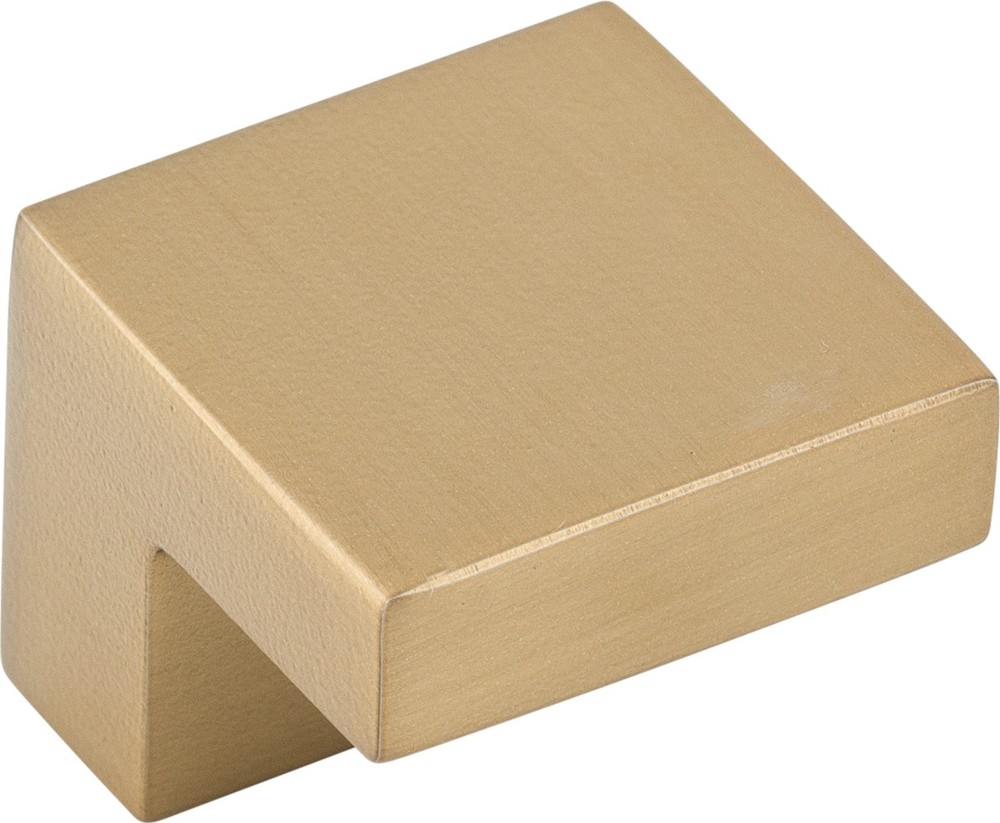 Top Knobs M2161 Square Knob 5/8" (c-c) Honey Bronze