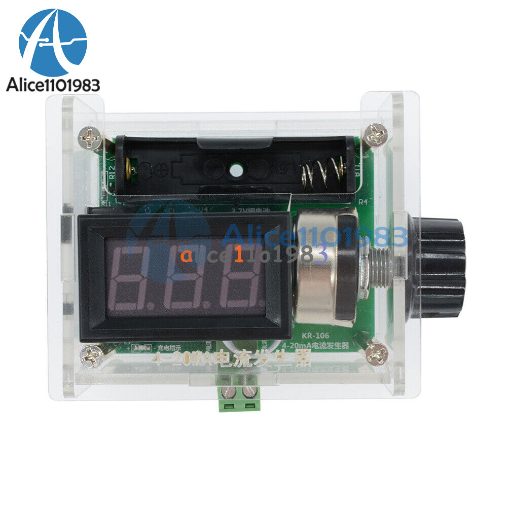 4-20ma Current Signal Generator Handheld Digital Analog Generator Rechargeable