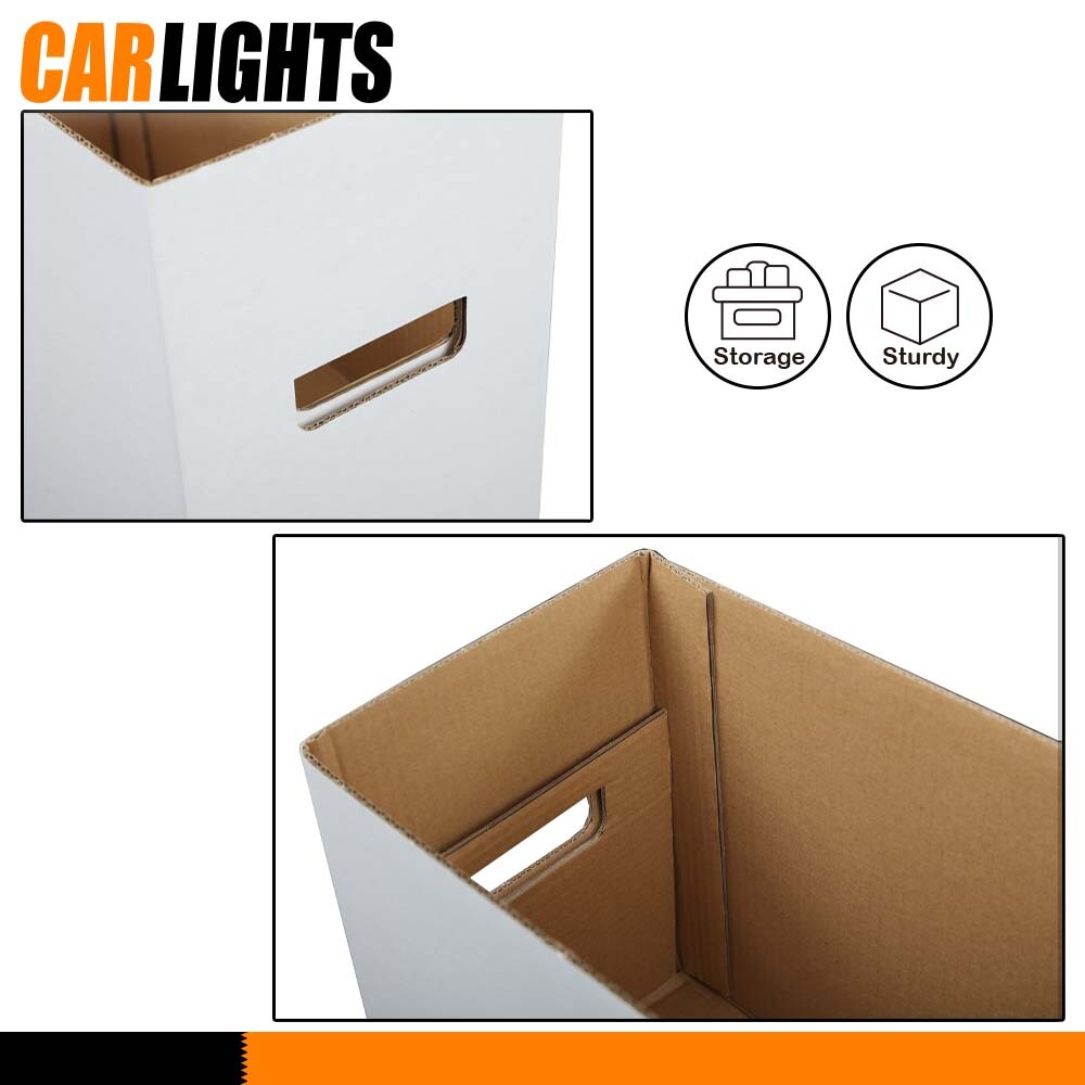 3PCS Short Comic Book Storage Boxes Holds 150 175 Stackable Archival Cardboard