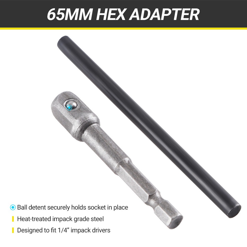 15PC Impact Bolt Nut Remover Extractor Socket Tool Set for Damaged Rusted Frozen