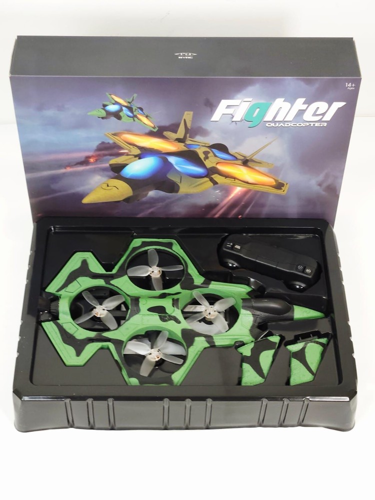 Fighter Quadcopter Jet Drone HD Camera Brushless Motor FPV Flight