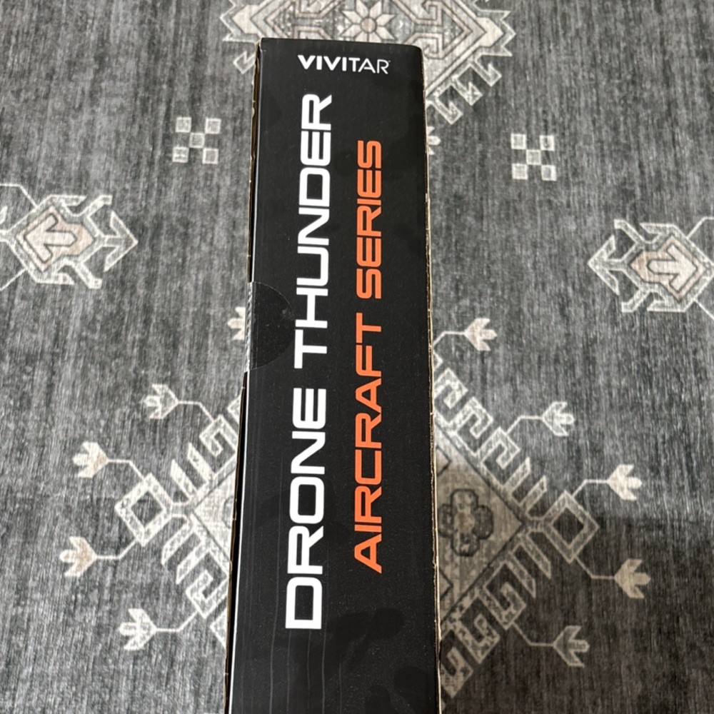 Vivitar Drone Thunder Remote Control Quadcopter Black Red