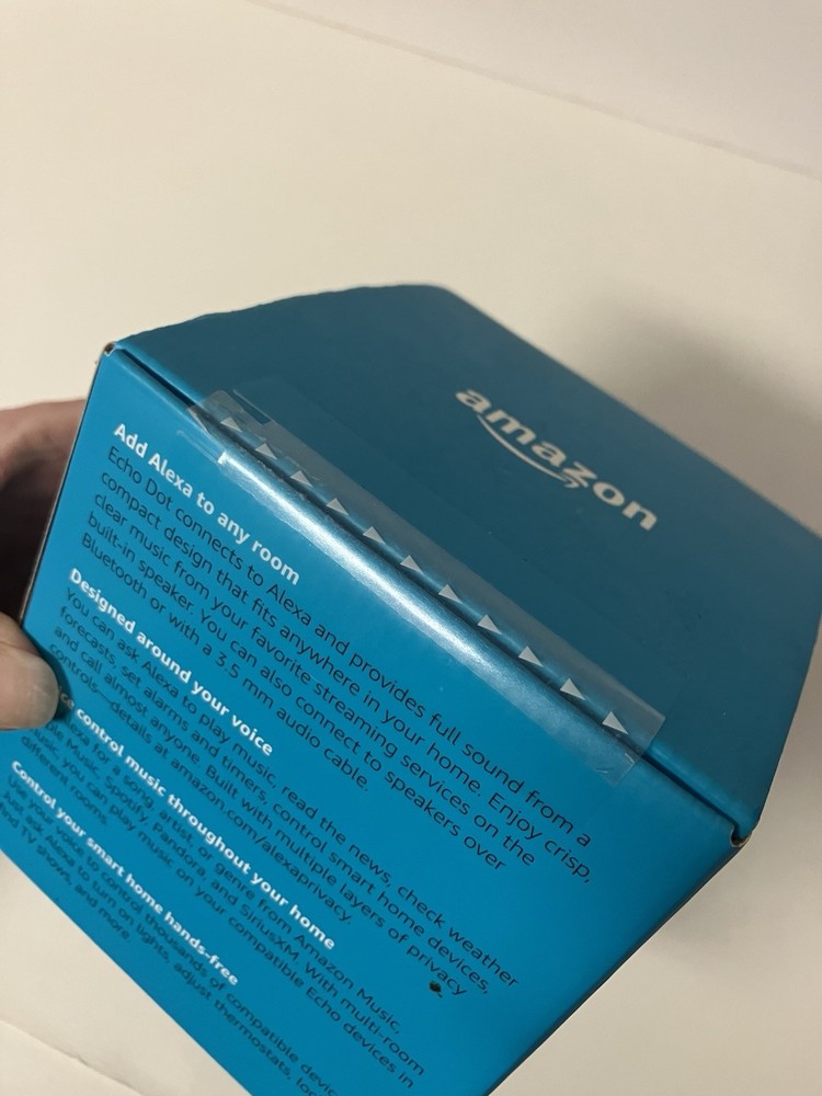 Amazon Echo Dot 3rd Generation Smart Speaker Charcoal NEW FACTORY SEALED