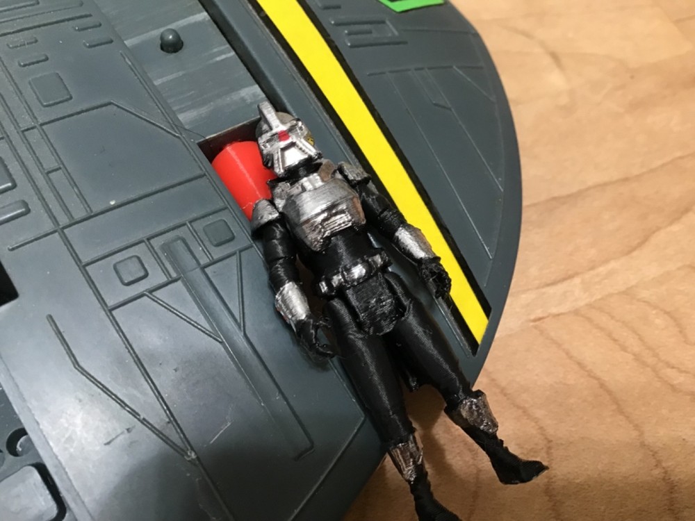 Battlestar Galactica Cylon Raider Pilot Action Figure