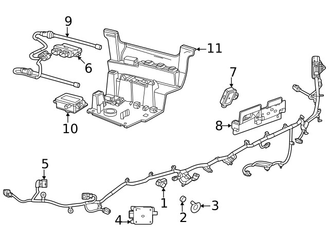 Genuine GM Harness 85591067