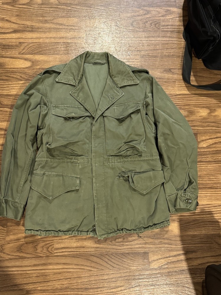 M1943 Field Jacket WWII USGI Great Condition Small
