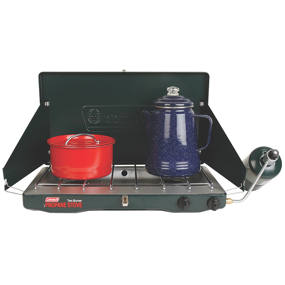 Coleman PerfectFlow; 2-Burner Classic Stove - Propane