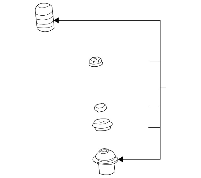 Genuine GM Mount Kit 21018787