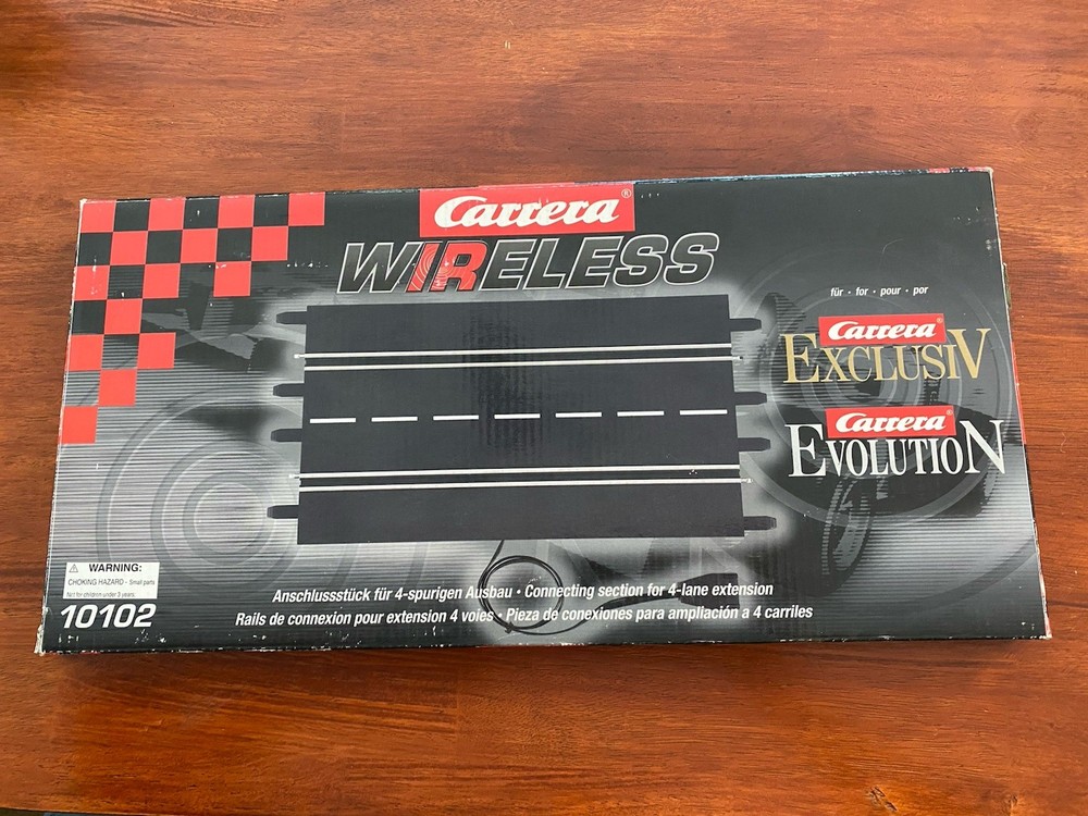 NEW Carrera Wireless Connecting Section 4-Lane Extension #10102