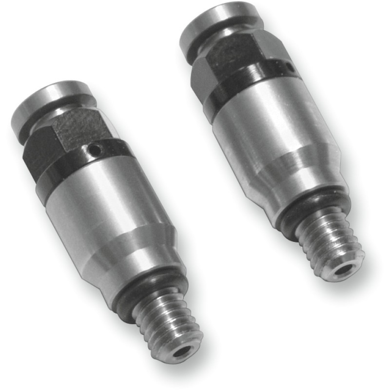 WORKS CONNECTION Fork Bleeder Valves - Black - 26320