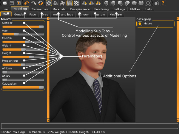 MakeHuman 3D Character Creator - Mac & Windows Photorealistic Modeling Software