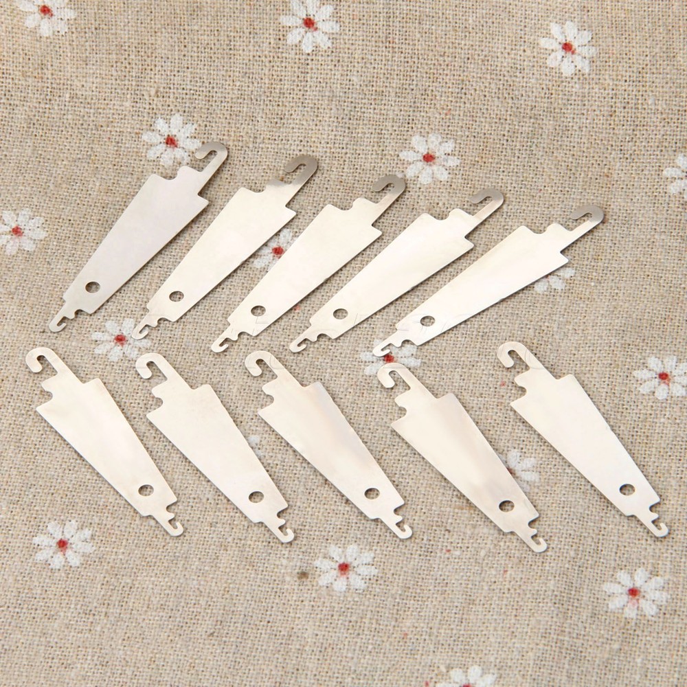 10pcs Needles-threading Threader Hook Needle DIY Sewing Cross Stitch Hand Craft