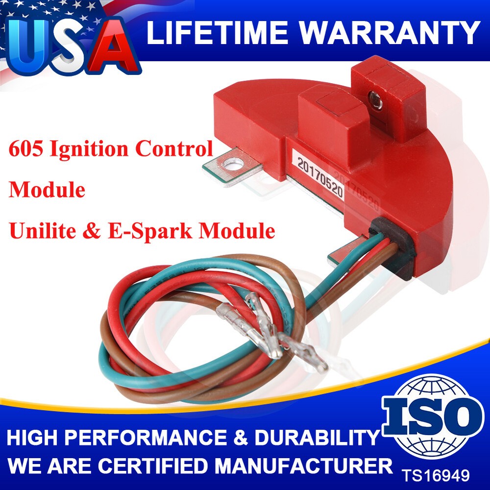 New Replacement For 63512 Distributor Ignition Module 605 Unilite E-Spark Series