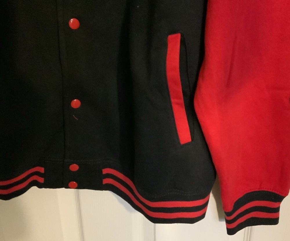 Letterman Baseball Jacket, New, 3XL